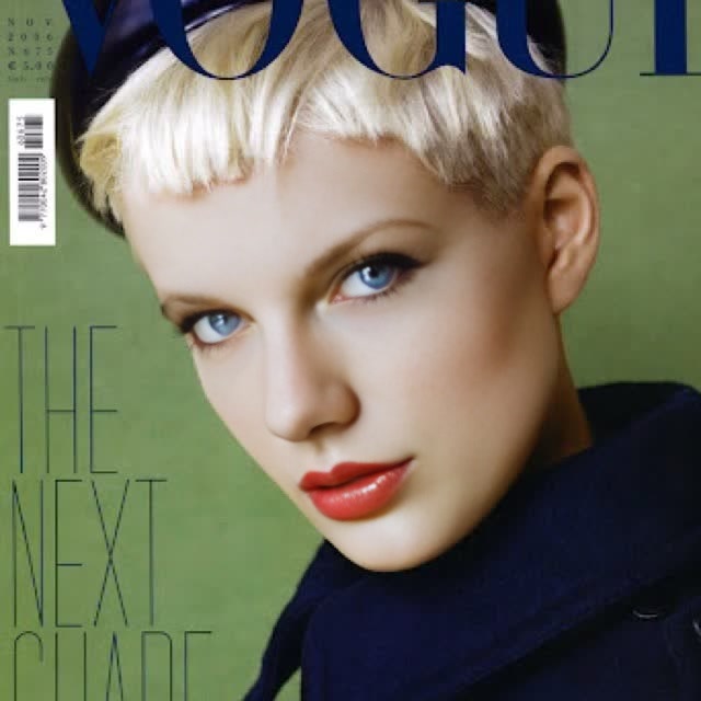 Agyness Deyn Vogue Editorial Studio Portrait