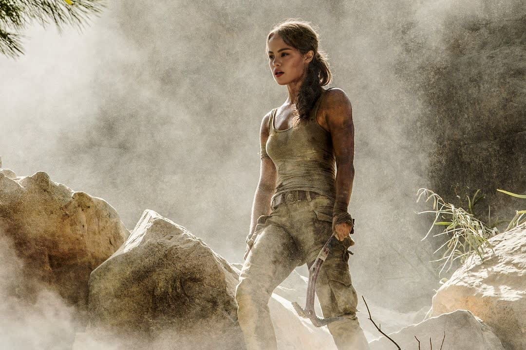 Alicia Vikander Tomb Raider Press Portrait
