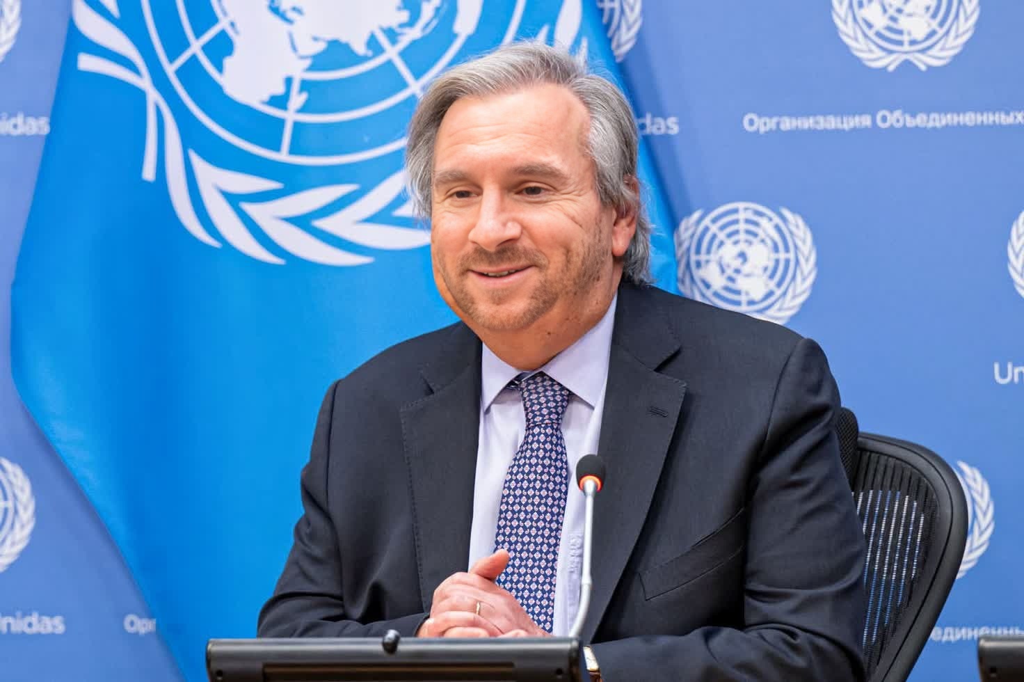 Antonio Guterres United Nations Secretary-General Portrait