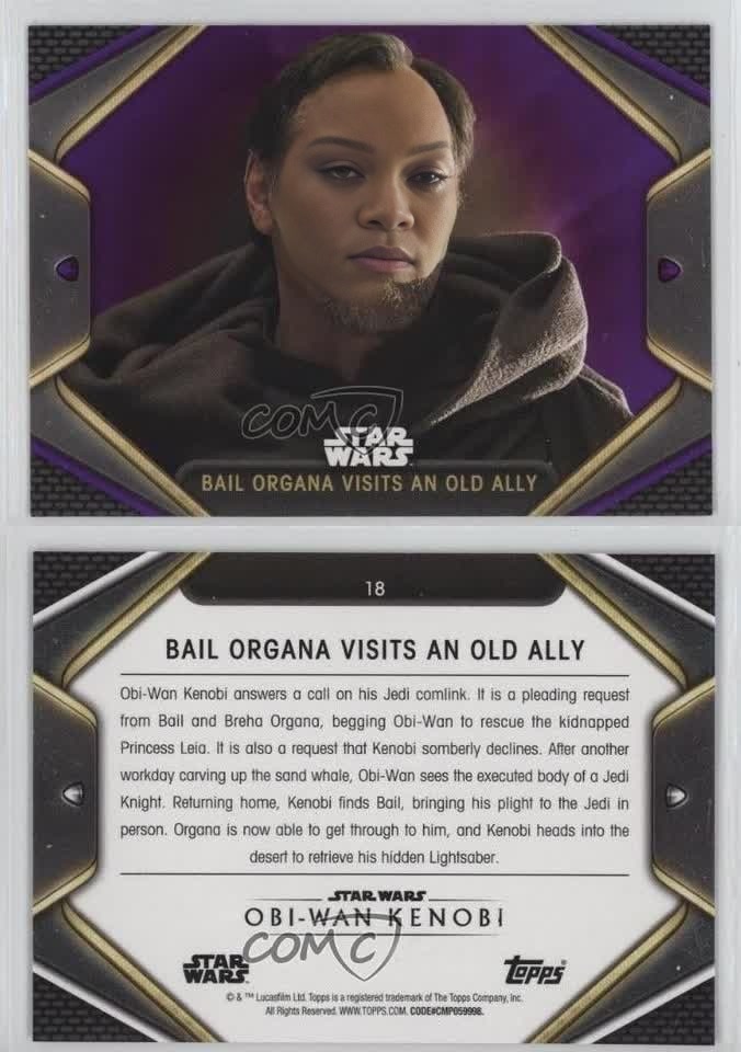 Bail Organa Obi-Wan Kenobi Star Wars