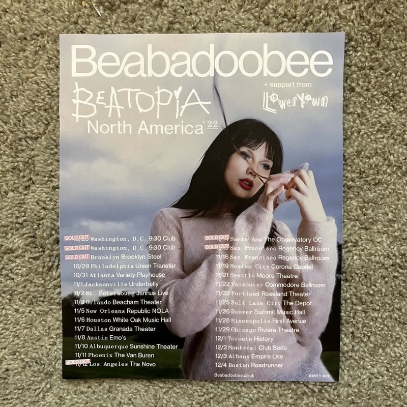 Beabadoobee Beatopia Press Portrait