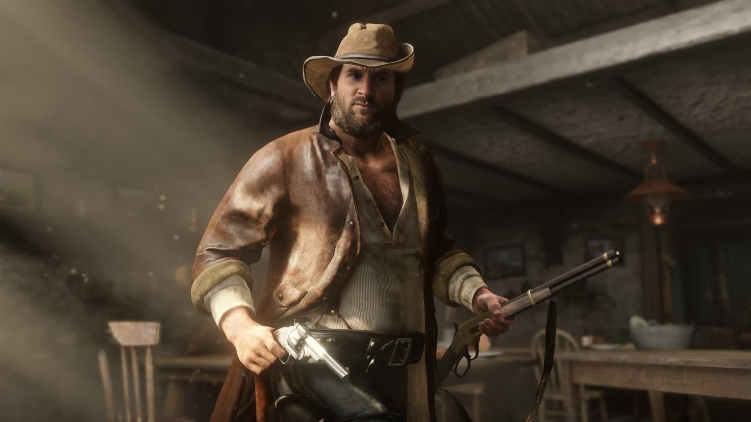 Bill Williamson Red Dead Redemption Photorealistic Portrait