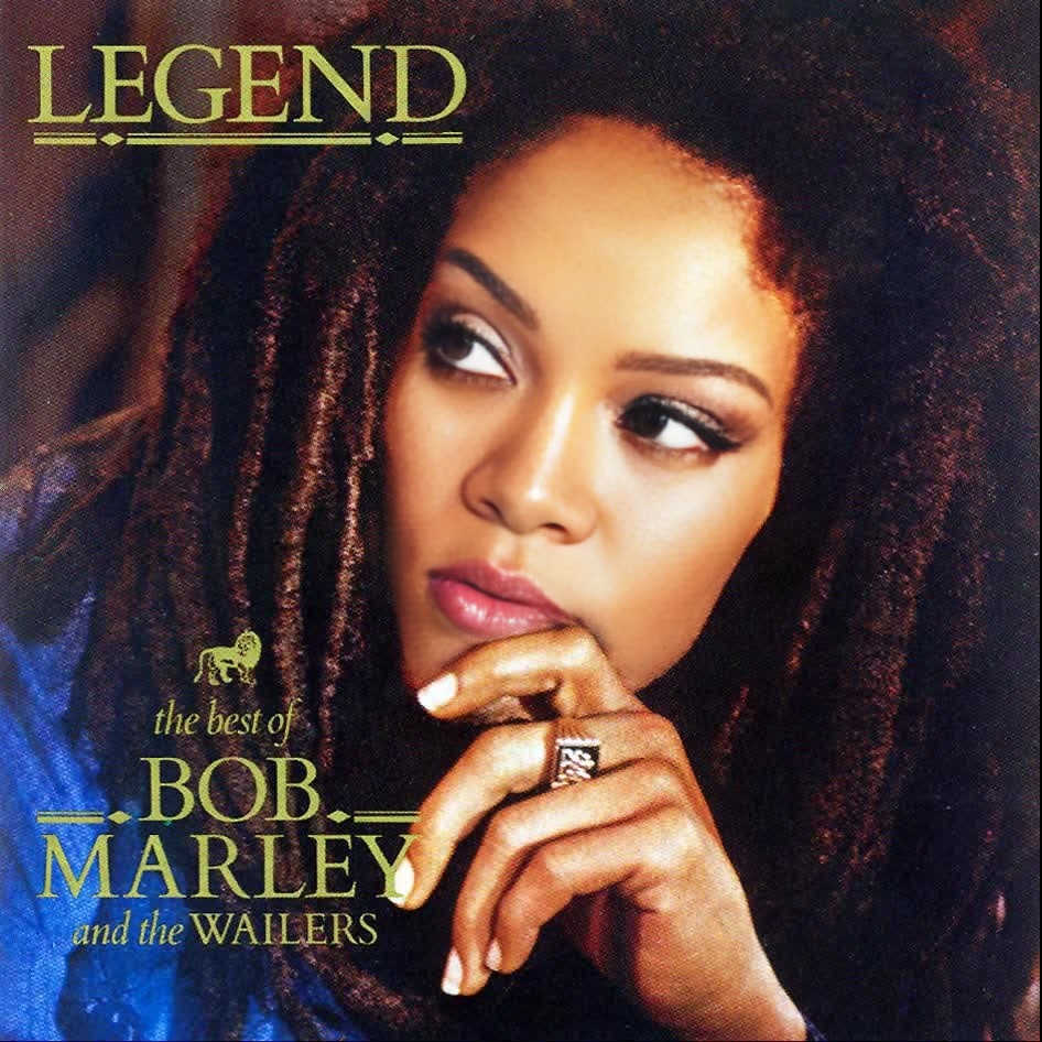 Bob Marley Legend Album Cover Portrait