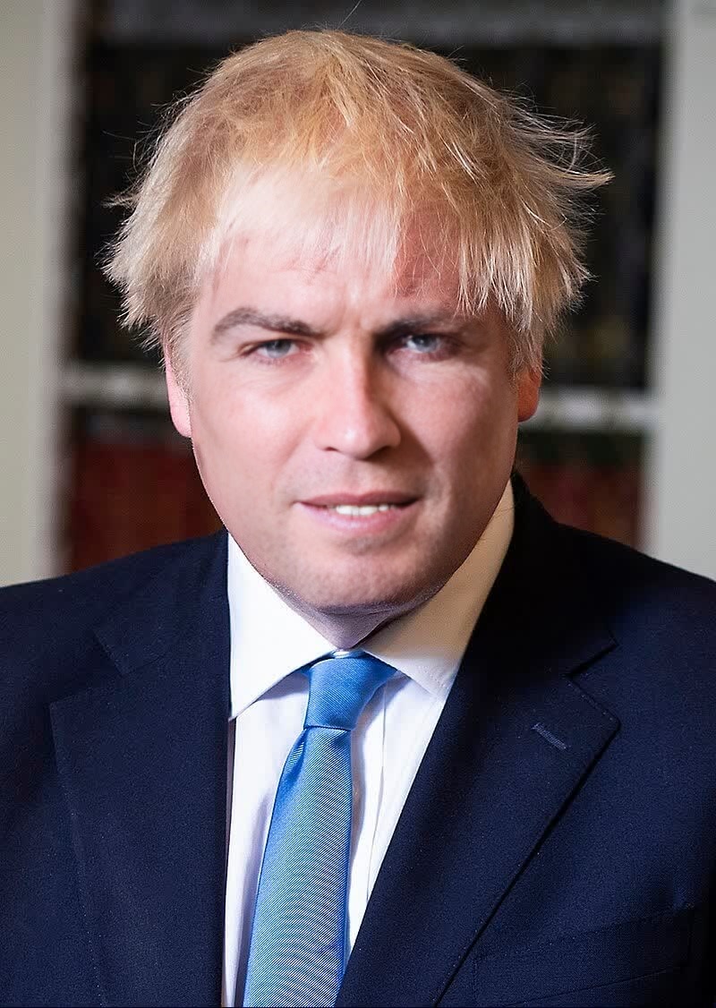 Boris Johnson British Prime Minister Press Portrait