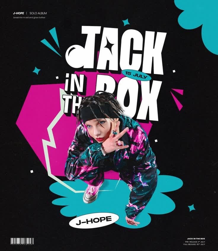 Bts J-Hope Jack In The Box Press Portrait