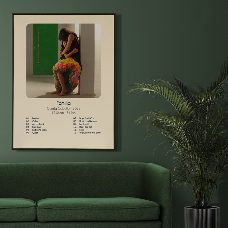 Camila Cabello Familia Album Cover Portrait