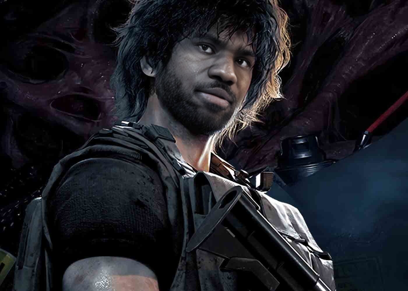 Carlos Oliveira Resident Evil 3 Remake Photorealistic Portrait