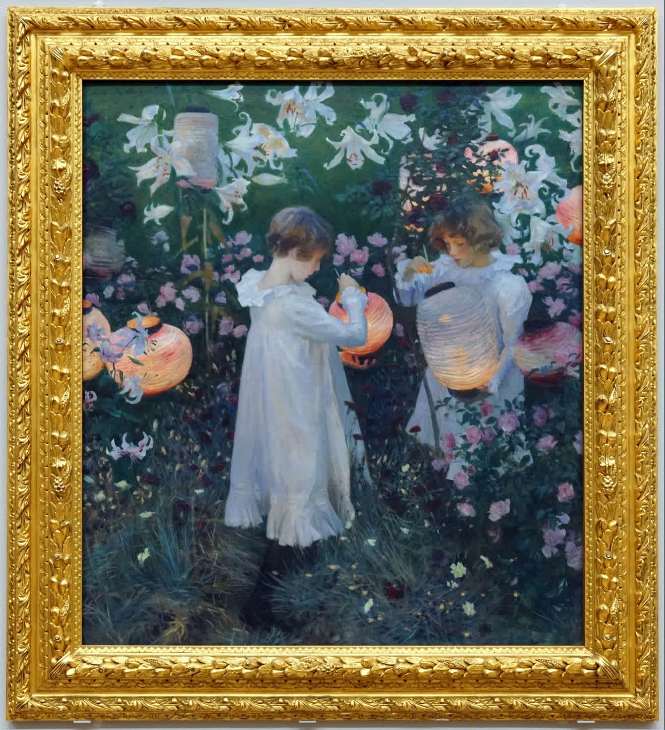 Carnation Lily Lily Rose John Singer Sargent Oil Painting