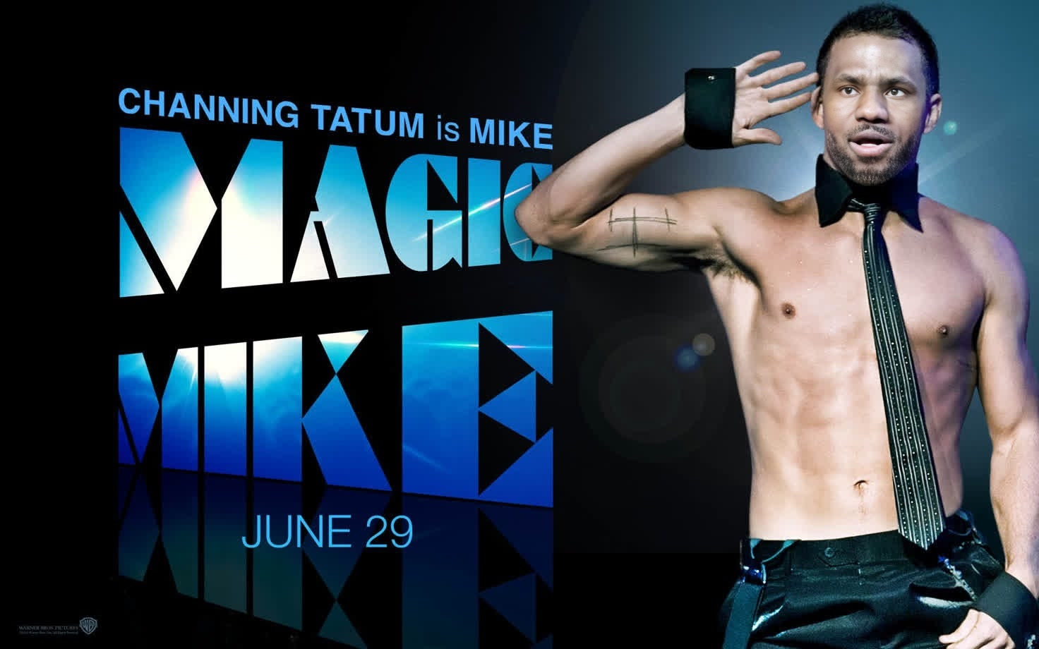 Channing Tatum Magic Mike Press Portrait