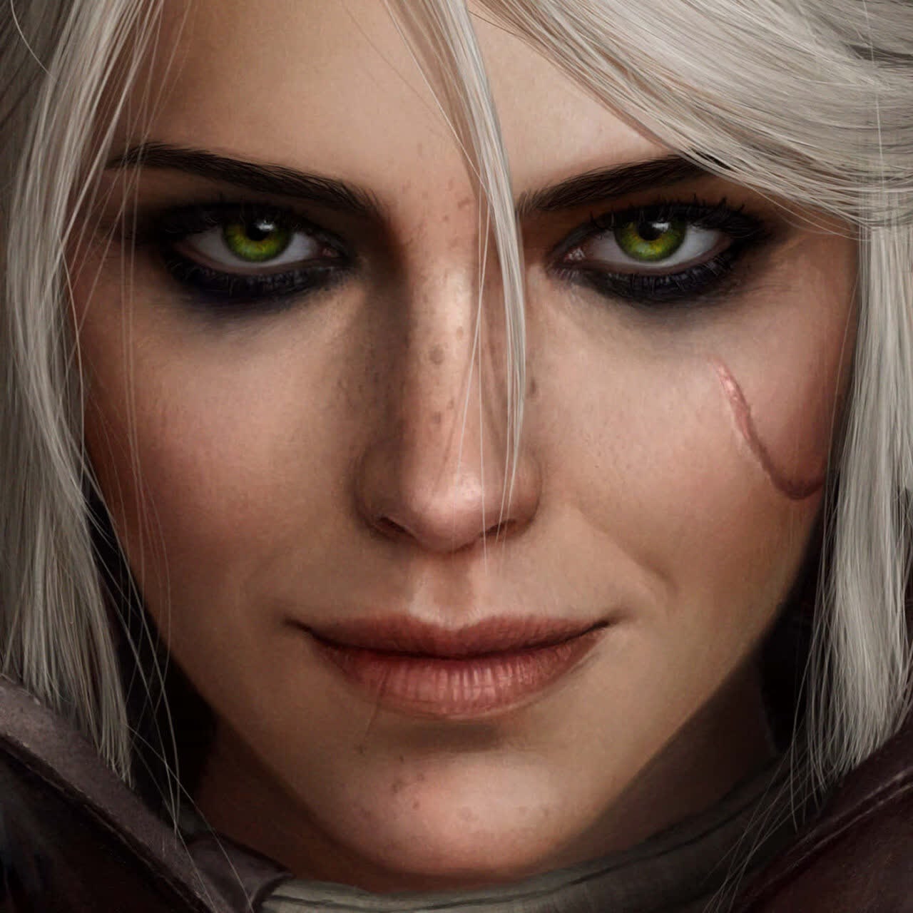 Ciri The Witcher 3 Photorealistic Portrait