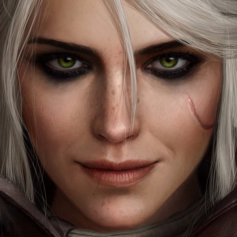 Ciri The Witcher 3 Photorealistic Portrait