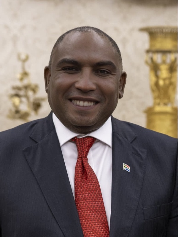 Cyril Ramaphosa South Africa President Press Portrait