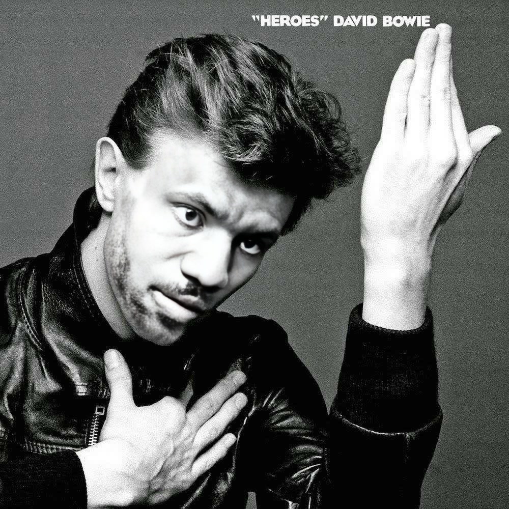 David Bowie Heroes Album Cover Portrait