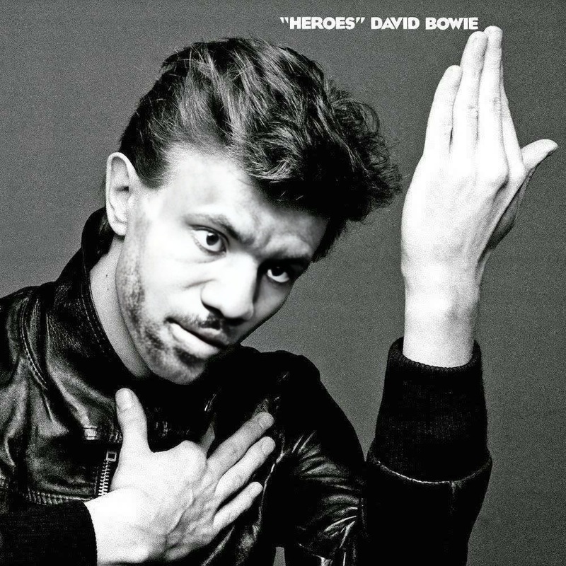 David Bowie Heroes Album Cover Portrait