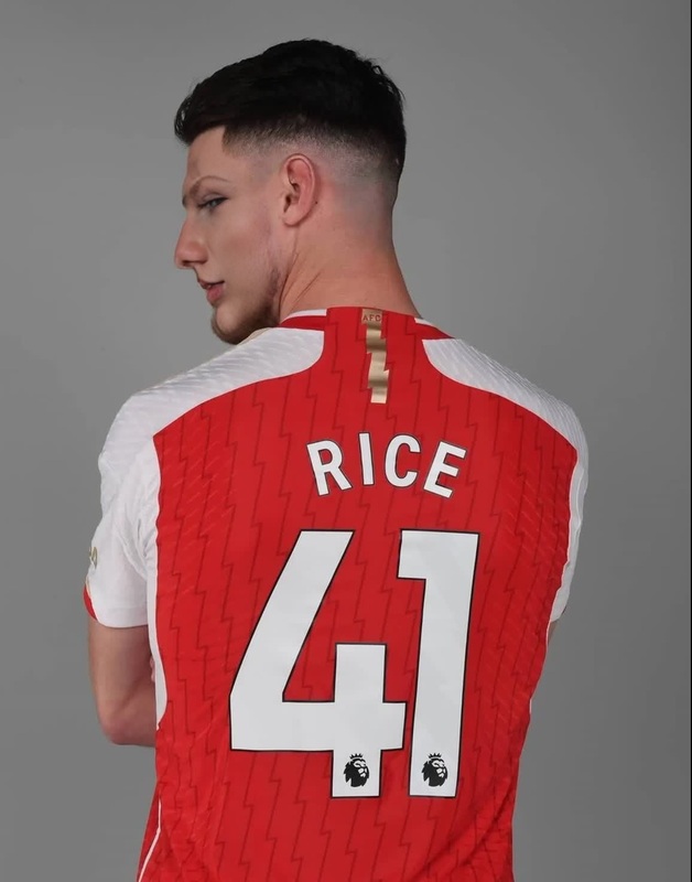 Declan Rice Arsenal Media Day Portrait