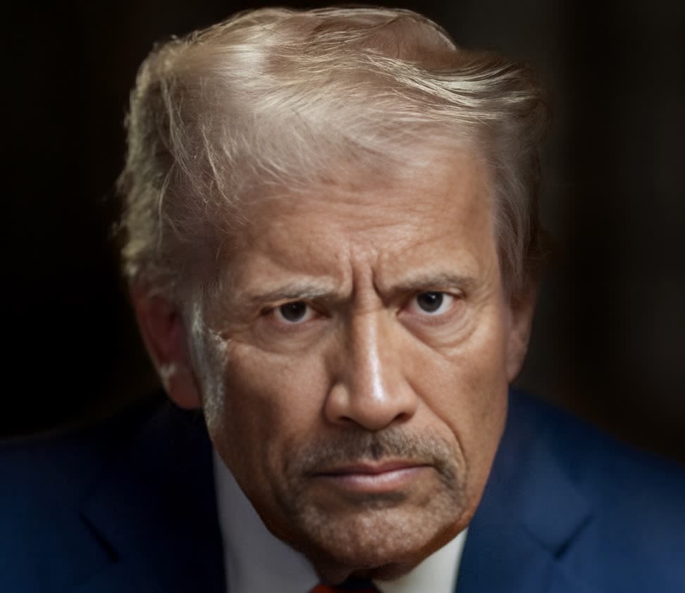 Donald Trump President Press Portrait
