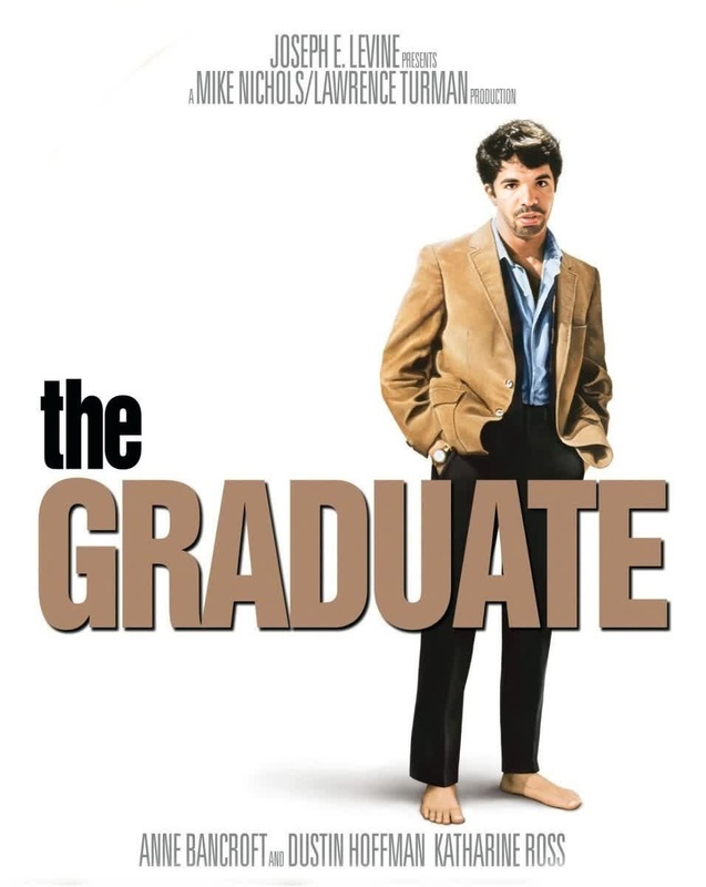 Dustin Hoffman The Graduate Studio Portrait