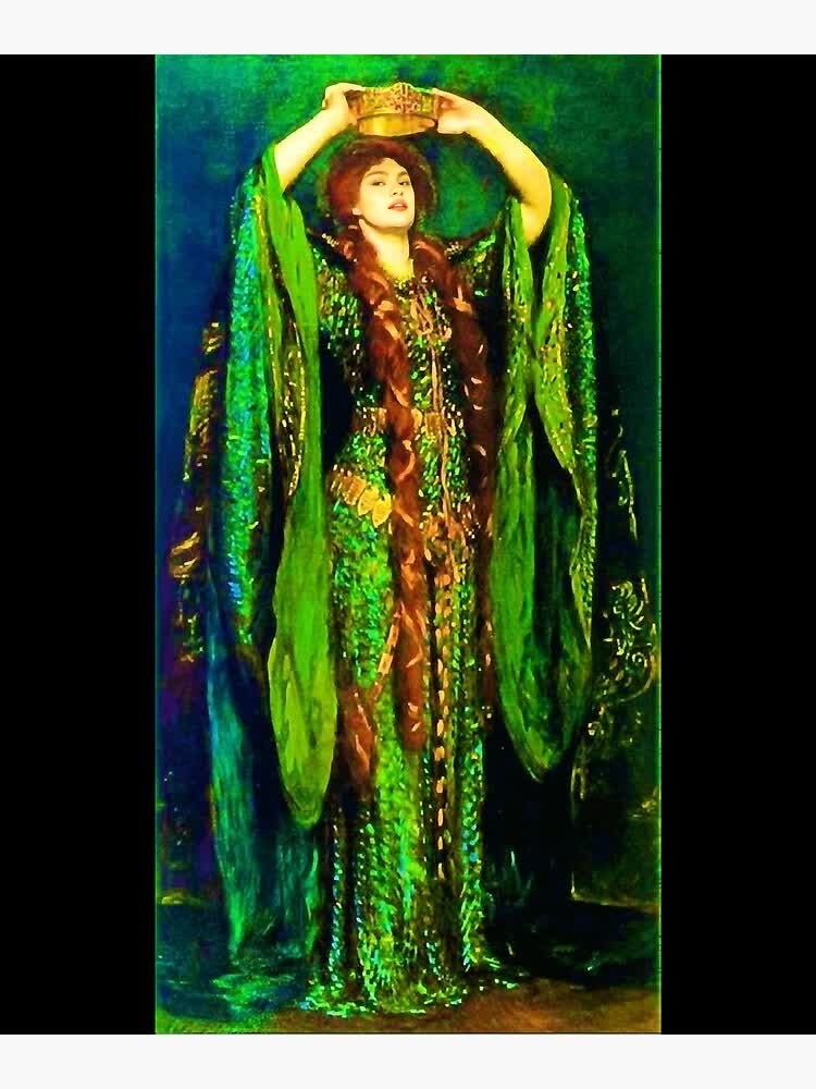 Ellen Terry As Lady Macbeth John Singer Sargent Oil Painting