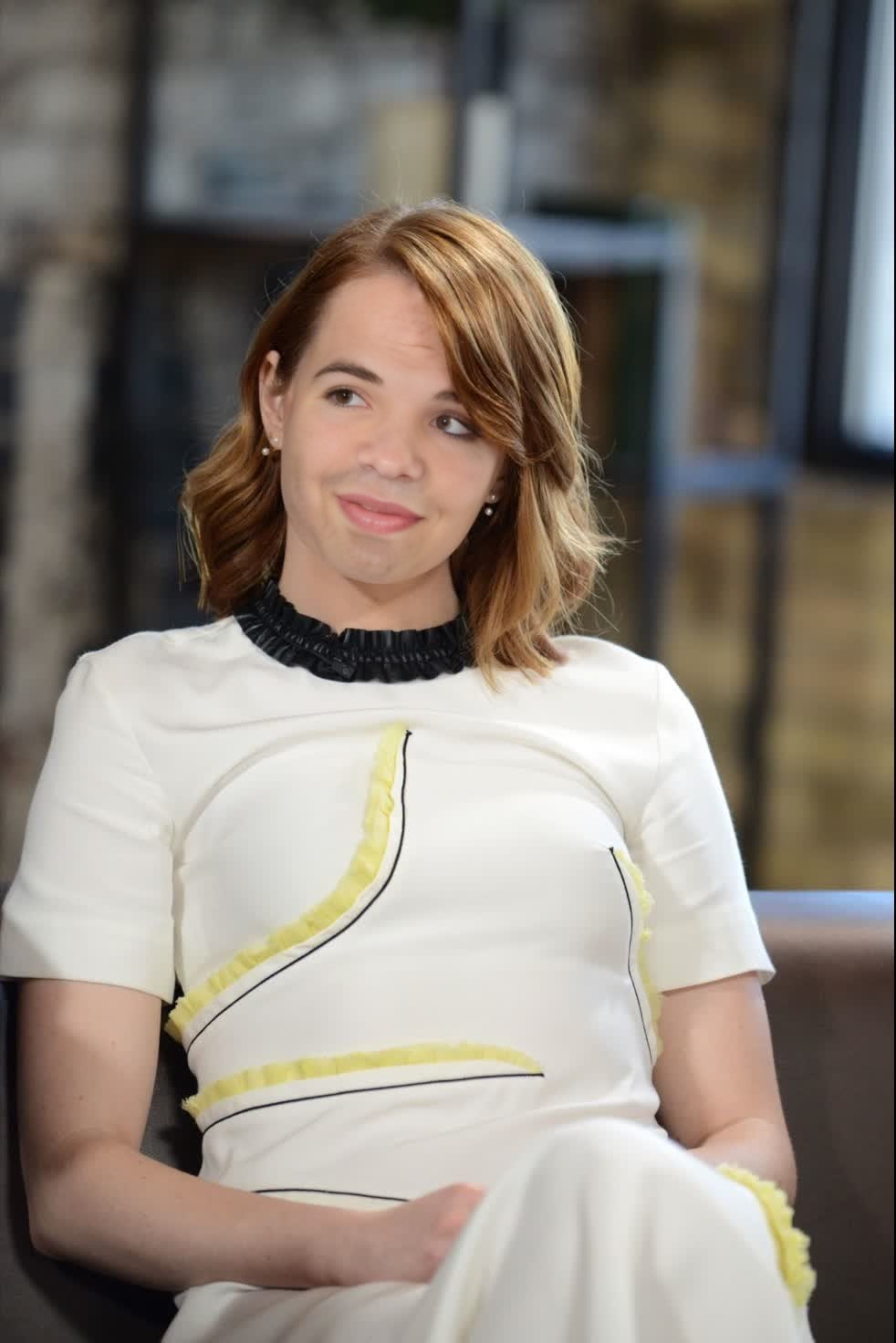 Emma Stone La La Land Press Portrait