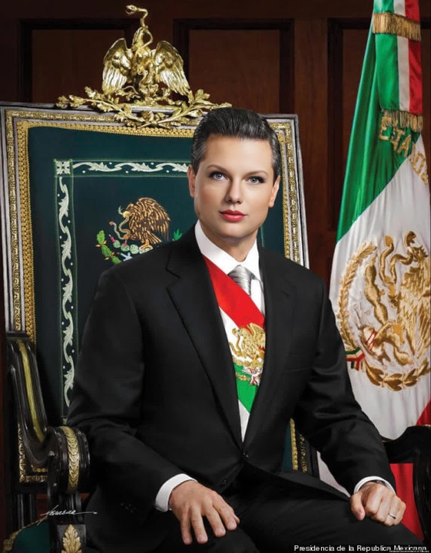Enrique Pena Nieto Mexico President Press Portrait