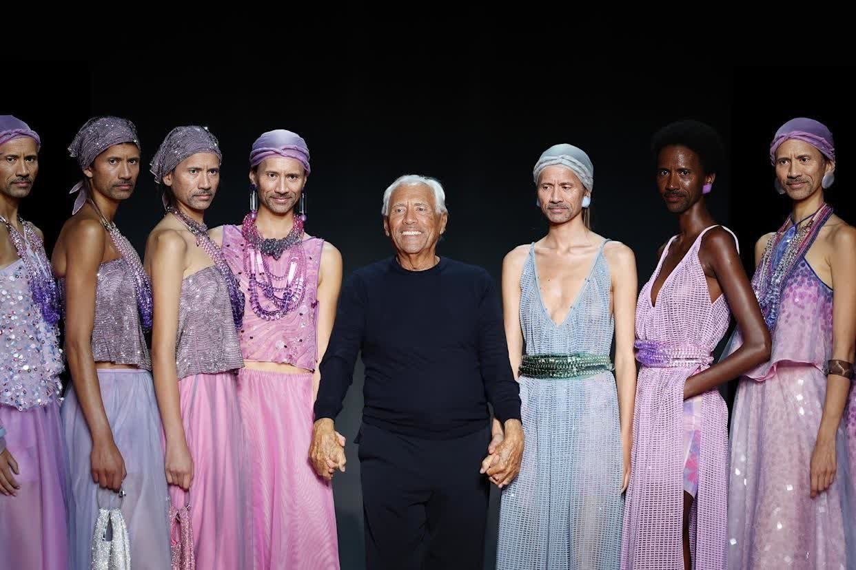 Giorgio Armani Luxury Fashion Press Portrait