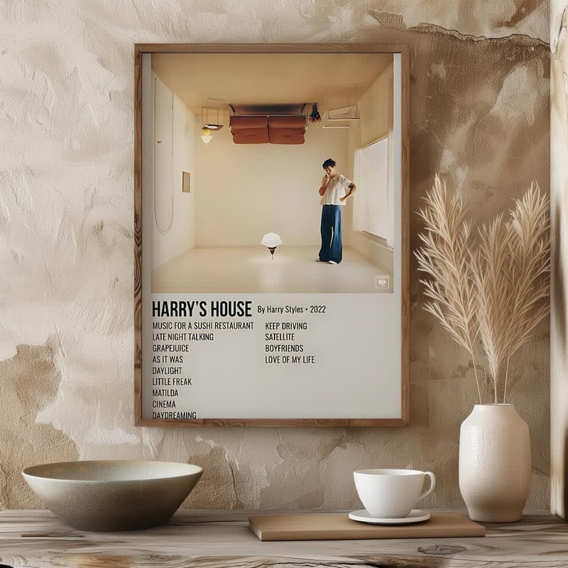 Harry Styles HarryS House Album Cover Portrait