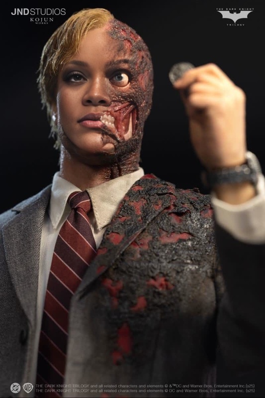 Harvey Dent Two-Face The Dark Knight Dc Live Action
