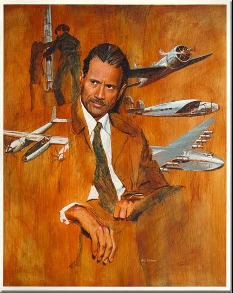 Howard Hughes The Aviator Portrait