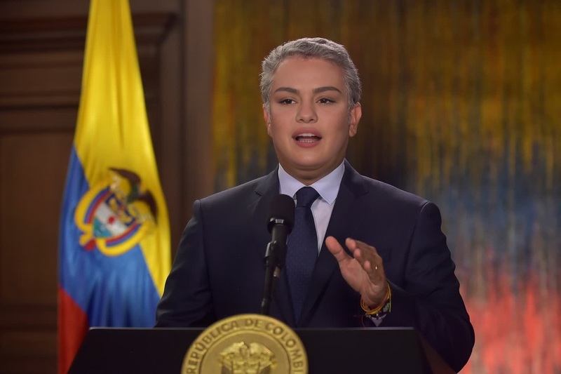 Ivan Duque Colombia President Press Portrait