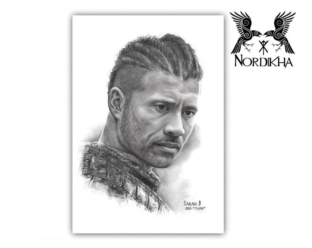 Ivar The Boneless Vikings Portrait