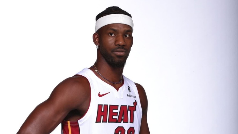 Jimmy Butler Miami Heat Media Day Portrait