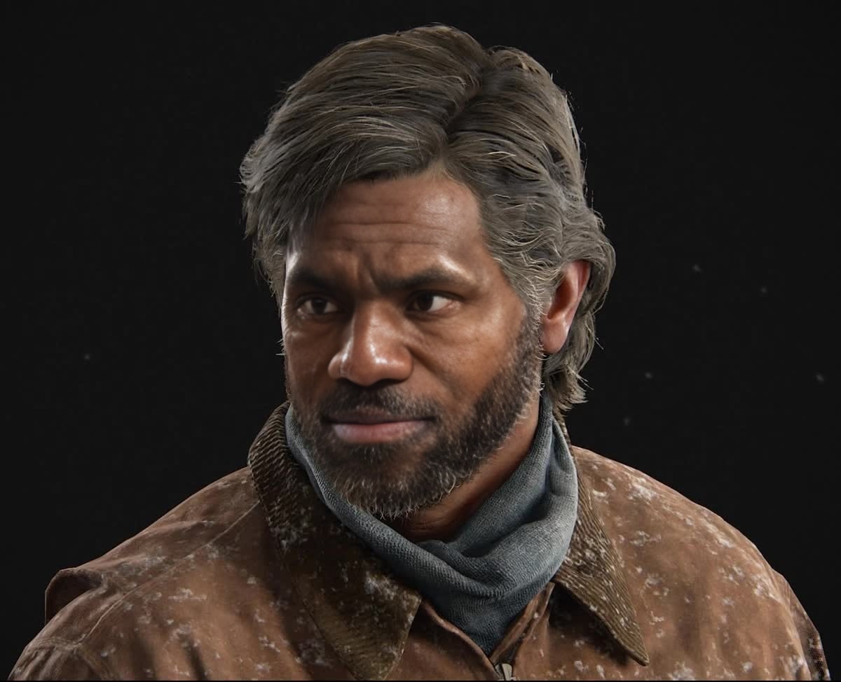 Joel Miller The Last Of Us Photorealistic Portrait