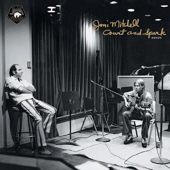 Joni Mitchell Court And Spark Press Portrait