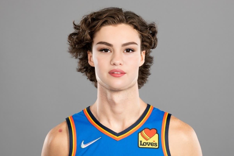 Josh Giddey Okc Thunder Media Day Portrait