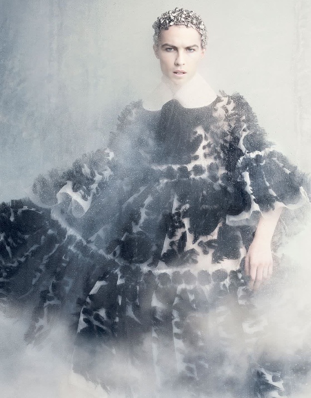 Julia Nobis Vogue Editorial Portrait