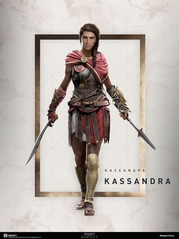 Kassandra AssassinS Creed Odyssey Photorealistic Portrait