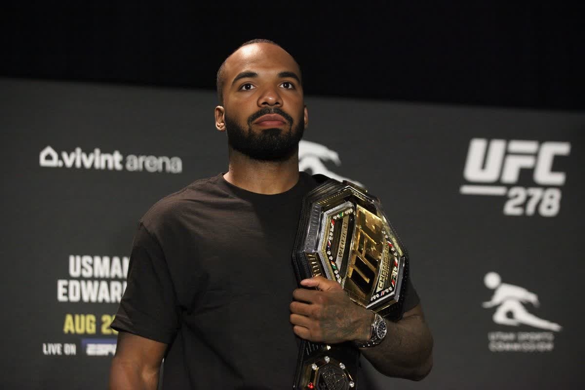Leon Edwards Ufc Press Portrait