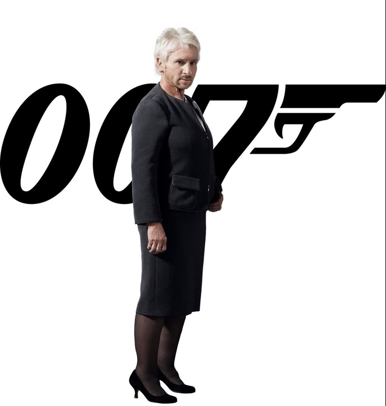 M Judi Dench James Bond