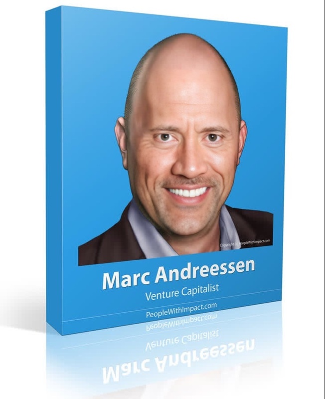 Marc Andreessen Venture Capital Press Portrait