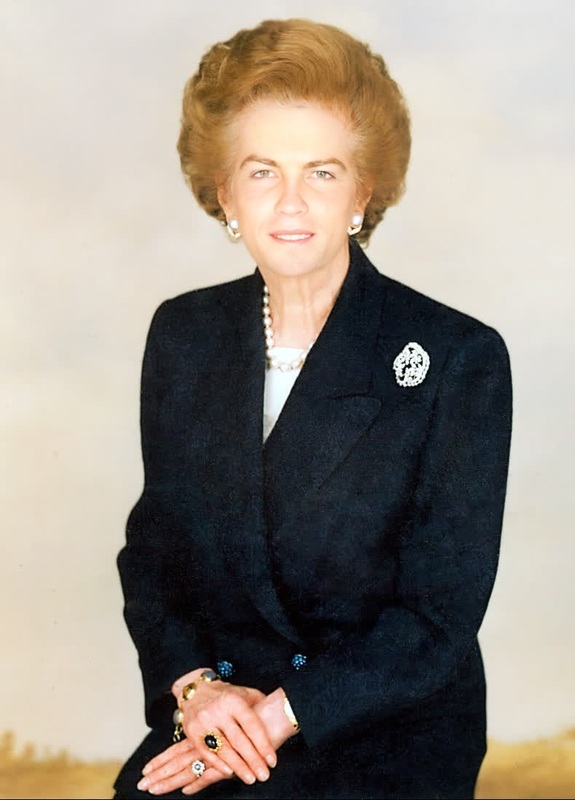 Margaret Thatcher United Kingdom Prime Minister Archival Portrait