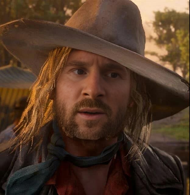 Micah Bell Red Dead Redemption 2 Photorealistic Portrait