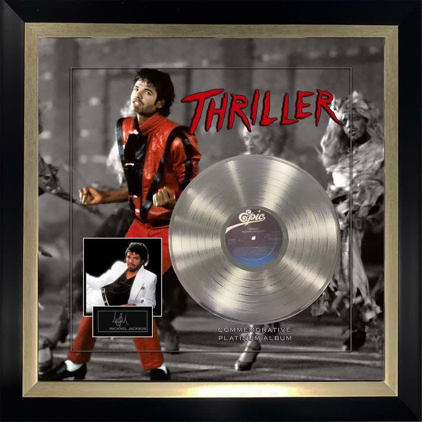 Michael Jackson Thriller Album Cover Portrait