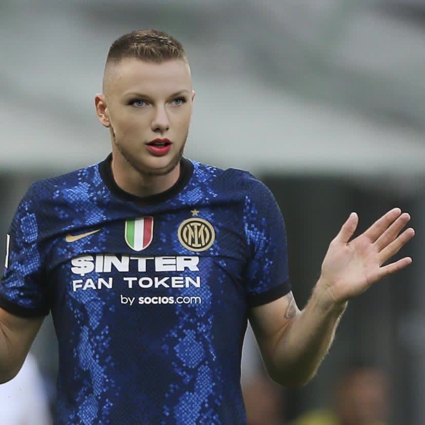 Milan Skriniar Inter Milan Press Portrait