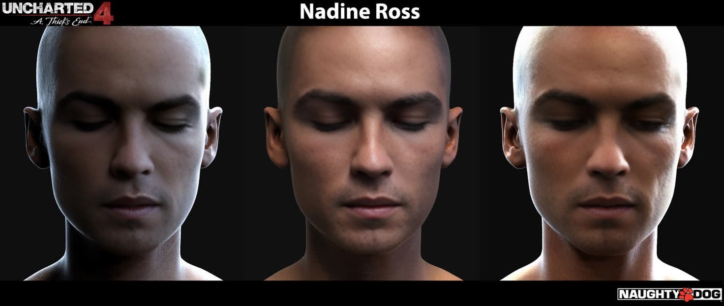 Nadine Ross Uncharted 4 Photorealistic Portrait