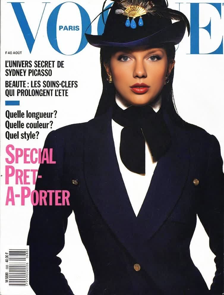 Naomi Campbell Editorial Vogue Paris Portrait
