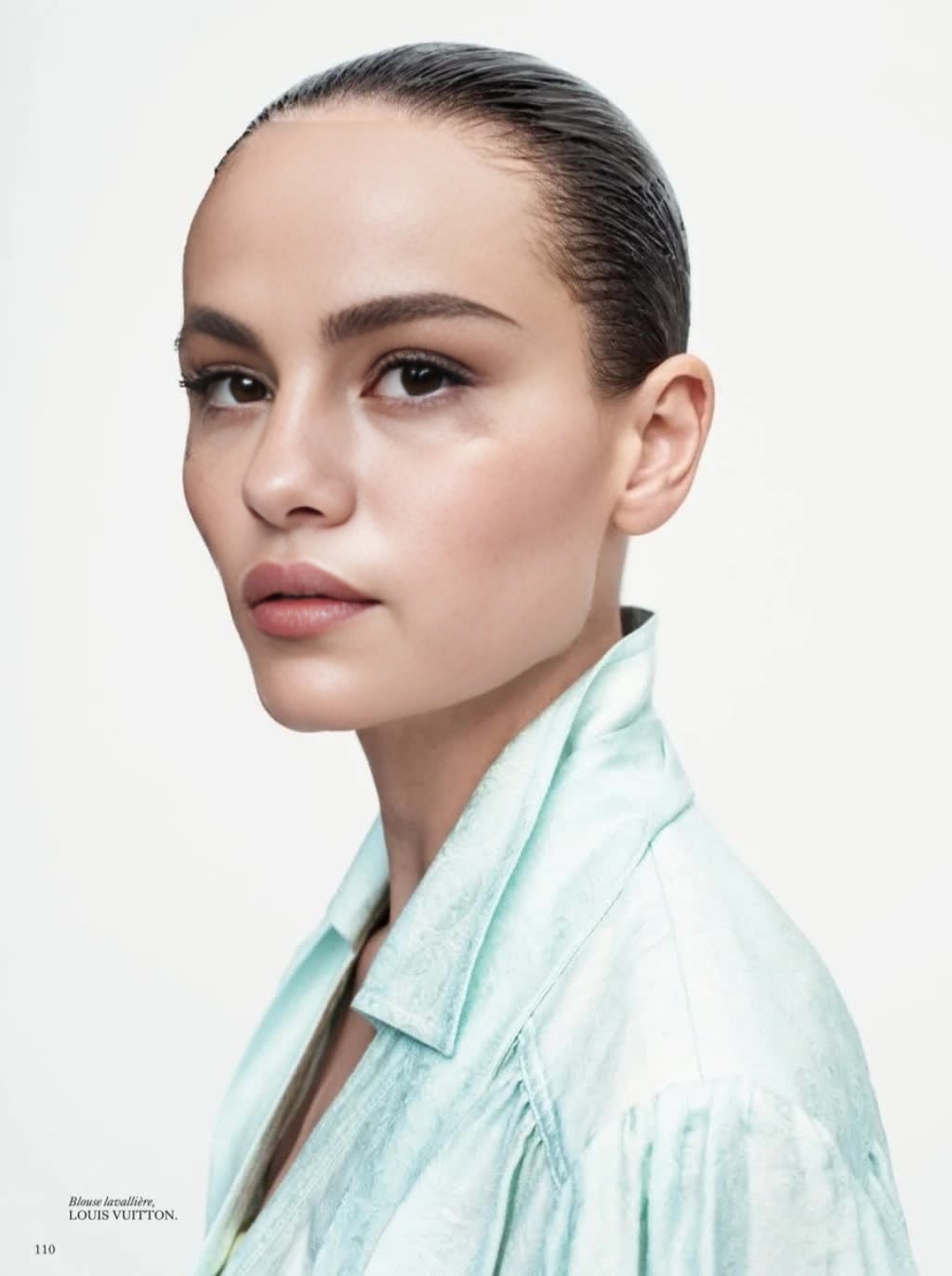 Natasha Poly Vogue Editorial Portrait