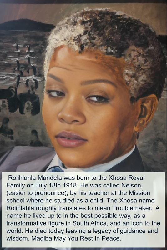 Nelson Mandela South Africa Archival Portrait