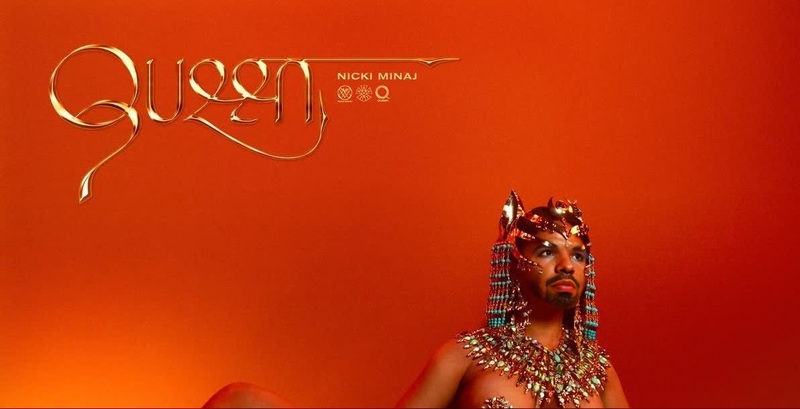 Nicki Minaj Queen Album Cover Portrait
