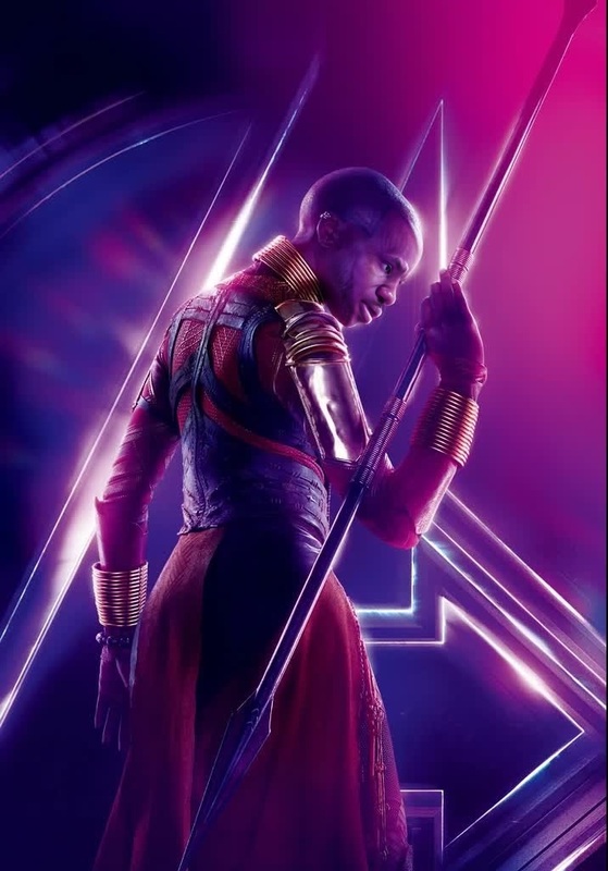 Okoye Black Panther Marvel Cinematic Universe