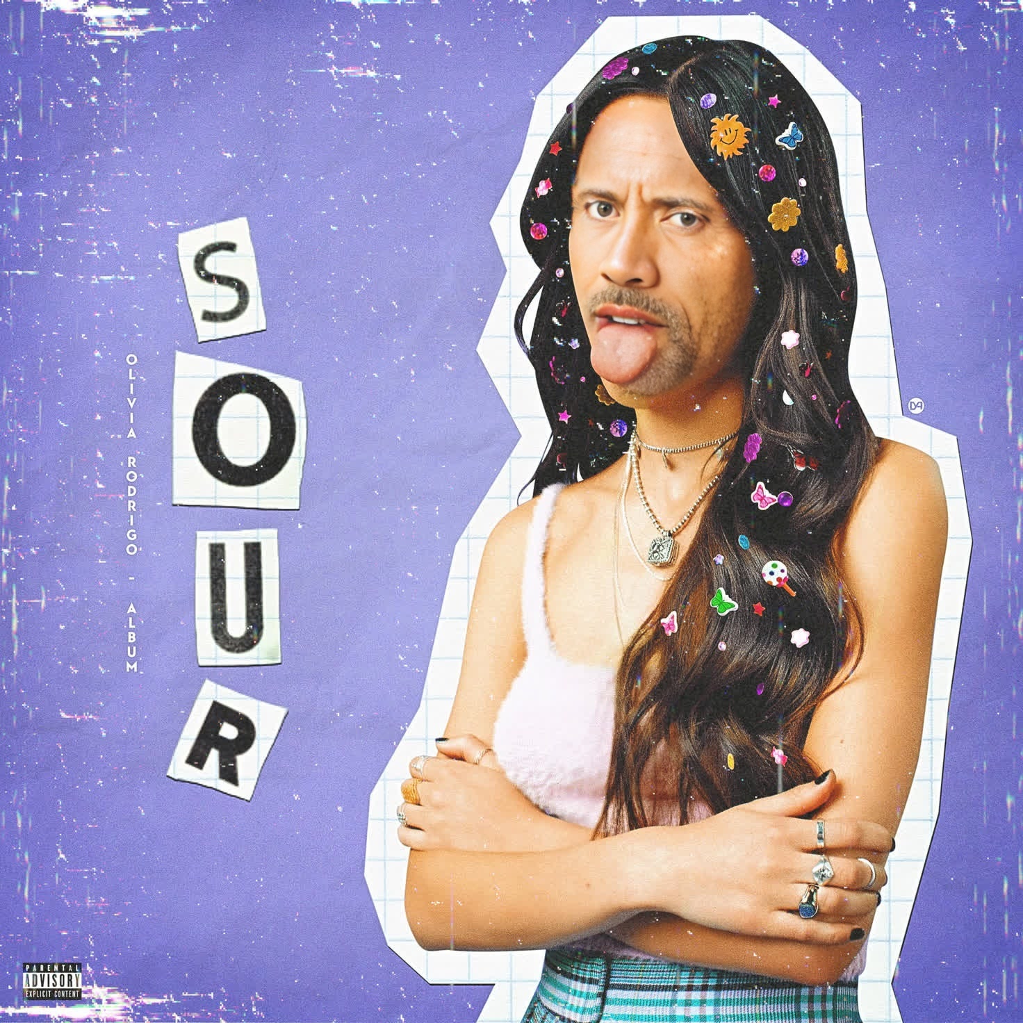 Olivia Rodrigo Sour Album Cover Portrait